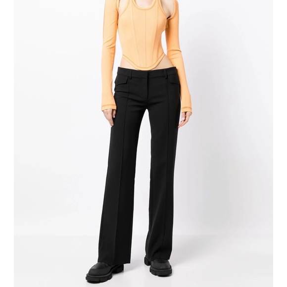 Dion Lee Low-Rise Straight Trousers. Unisex. Size XS. - Picture 1 of 13